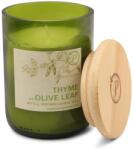 Paddywax Thyme & Olive Leaf Eco üveggyertya 226 g