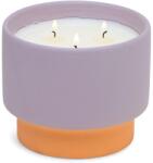 Paddywax Violet & Vanilla Color Block nagy kerámia gyertya 453 g