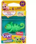 Moose Little Live Pets - Needees interaktív kiskedvenc - Curlee kaméleon (26655-CU)