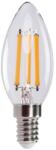Kanlux LED filament izzó gyertya E14 6W 2700K 806lm C35 XLED 35272 (35272)