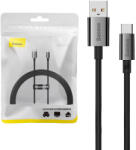 Baseus Superior USB - USB-C kábel, 100W, 1.5m (fekete) - studioeszkozok