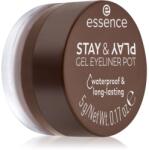 essence STAY & PLAY tus de ochi culoare 02 Brown 5 g - notino