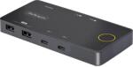 StarTech StarTech. com C2-H46-UC2-PD-KVM KVM kapcsoló Fekete (C2-H46-UC2-PD-KVM)