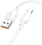 BOROFONE Cablu Date si Incarcare USB-A - USB-C Borofone BX93, 100W, 1m, Alb