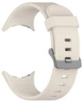 gigapack Google Pixel Watch 3 45mm szilikon pótszíj bézs (GP-164591) (GP-164591)
