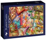 Bluebird Puzzle 500 db-os puzzle - The Junk Journaler's Desk (90911) (90911)
