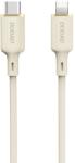 Dudao L7SCL USB-C - Lightning kábel 30W 1m - bézs