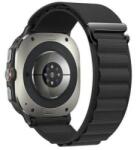 gigapack Samsung Galaxy Watch Ultra eSIM 47mm (SM-L705) textil pótszíj fekete (GP-163521)
