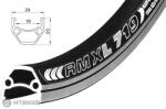 Remerx Dragon L-719 622x19 28-os felni, 36 lyuk