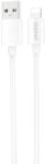 Dudao L4SL USB-A / Lightning 2A kábel 1m - fehér - smartdiszkont
