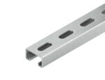 Niedax C-sín C Profil sín szerelősín SW 18 mm, 40x22x2000 mm t_1, 75 mm 2986-175/2 SL 1, 33 kg/szál (2986-175/2 SL)