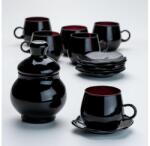 Výrobce po 1 ks Teáskészlet fekete (KK01541)