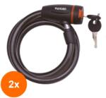 Harden Set 2 x Lacat pentru Biciclete, Harden (COR-2xZH622601)