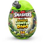 Smashers Figurina dinozaur in ou, Smashers, Mega Dino Jurassic Light-Up, Gri, S1 Figurina