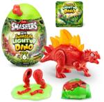 Smashers Figurina surpriza in ou, Smashers, Dino Jurassic Light-Up, Rosu Figurina