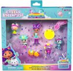 Gabby's Dollhouse Set de joaca cu 6 figurine, Gabbys Dollhouse, Celebration, 6069603 Figurina