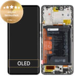 Honor Magic6 Lite - Ecran LCD + Sticlă Tactilă + Ramă + Baterie (Black) - 0235AHHP, 0235AHHU Genuine Service Pack, Black