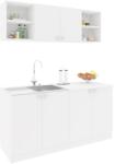haaus Set Bucatarie Sena, Alb, L 160 cm (924652)