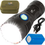 Bailong Taktikai zseblámpa Bailong Cree COB LED XHP90 Erős