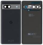 Google Pixel 7a - Akkumulátor Fedőlap (Charcoal) - G949-00387-00 Genuine Service Pack, Charcoal