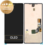 Google Pixel 7a - LCD Kijelző + Érintőüveg + Keret - G949-00364-00 Genuine Service Pack