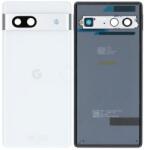Google Pixel 7a - Akkumulátor Fedőlap (Snow) - G949-00389-00 Genuine Service Pack