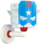 Dalber Blue Hero fehér-kék gyerek fali lámpa (DA-61819) E27 1 izzós IP20 (61819)