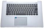 Lenovo IdeaPad 530s-15IKB háttérvilágítással (backlit) ezüst (silver) burkolattal (topcase) magyar (HU) laptop/notebook billentyűzet gyári