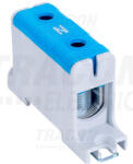 TRACON FLEAL-95per1K Főáramköri leágazó kapocs, sínre/felületre, kék (FLEAL-95per1K)