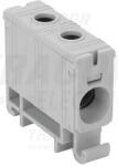 TRACON FLEAL-35per1 Főáramköri leágazó kapocs, sínre szerelhető, szürke (FLEAL-35per1)