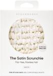 Veganboost Szatén Scrunchie, kis méret - Fehér