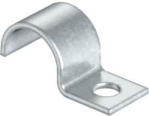 Obo Bettermann 1009184 - 1015 15 G - Rögzítőbilincs egy rögzítő füllel 15mm galvanikusan horganyzott, DIN EN 12329 (1009184)
