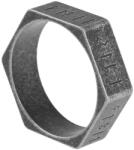 NNM inel Hexagon Viking Nordic Runes - NEGRU - SS8-R230 NEGRU