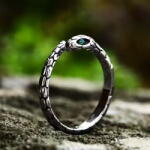 NNM inel Snake Green Eyes - SS8-1102R