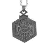 NNM pandantiv Norse Viking Vegvisir Busolă Hexagon - SS8-312P