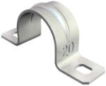 Obo Bettermann 1018140 - 605 14 G - Rögzítőbilincs két rögzítő füllel 14mm galvanikusan horganyzott, DIN EN 12329 (1018140)