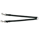 TRIXIE Lesa Dubla Chinga XS-M 40-70 cm 15 mm Negru 201101