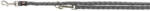 TRIXIE Lesa Cavo Coarda, Reglabila, S-M: 2 m 12 mm, Grafit, 143516