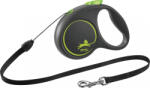 flexi Lesa Flexi Black Design, Snur, S: 5 m 12 kg, Verde, 12254