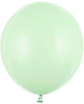 Partydeco Strong 17" (43cm-es) léggömb, Pisztácia zöld (LUFI688567)