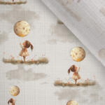 Takoy Pelenka bambusz muszlin Takoy kislány holddal a kezében