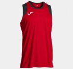 Joma Cancha Sleeveless Shirt Red Black 2xs