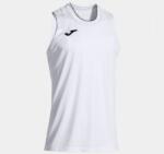Joma CANCHA SLEEVELESS SHIRT ORANGE kosárlabda mez fehér 3XL