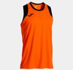 Joma CANCHA SLEEVELESS SHIRT ORANGE kosárlabda mez narancssárga fekete 3XS