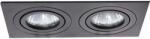 Light Prestige Spot incastrat Metis 2 Negru 2xGU10 (LP-2780/2RS BK)