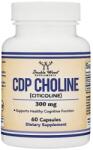 Double Wood Supplements CDP Choline (Citicoline) 300 mg [60 капсули]