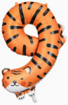  9. szám tigris fólia lufi