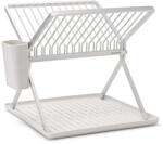 Brabantia Сгъваем сушилник за съдове Brabantia SinkSide 1004154, Поставка за прибори, Устойчив на корозия, Светлосив (1004154)