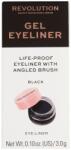 Makeup Revolution Tus de ochi gel cu pensula, 3g, Makeup Revolution