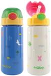 Nuby Pahar Flip-It cu pai moale +3 ani, 540ml, Nuby